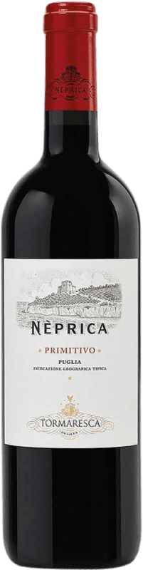 14,95 € Envoi gratuit | Vin rouge Tormaresca Neprica I.G.T. Puglia Pouilles Italie Cabernet Sauvignon, Primitivo, Negroamaro Bouteille 75 cl