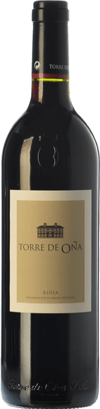9,95 € Kostenloser Versand | Rotwein Torre de Oña Reserve — Gereift D.O.Ca. Rioja La Rioja Spanien Tempranillo, Mazuelo 75 cl