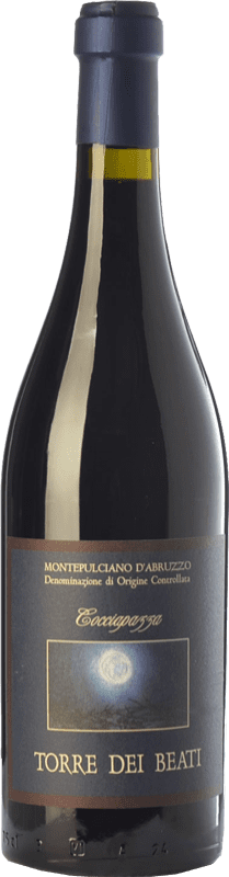 29,95 € Free Shipping | Red wine Torre dei Beati Cocciapazza D.O.C. Montepulciano d'Abruzzo Abruzzo Italy Montepulciano Bottle 75 cl