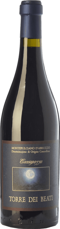 21,95 € Envío gratis | Vino Tinto Torre dei Beati Cocciapazza D.O.C. Montepulciano d'Abruzzo Abruzzo Italia Montepulciano Eco — Ecológico Botella 75 cl
