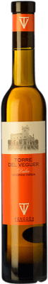 22,95 € Бесплатная доставка | Сладкое вино Torre del Veguer Vendimia Tardía D.O. Penedès Каталония Испания Muscatel Small Grain Половина бутылки 37 cl