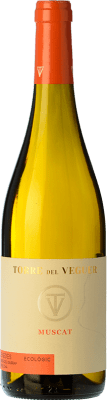 8,95 € Spedizione Gratuita | Vino Bianco Torre del Veguer Muscat D.O. Penedès Catalogna Spagna Malvasia, Moscatel — Moscato 75 cl