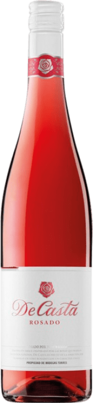 5,95 € Free Shipping | Rosé wine Torres De Casta Young D.O. Catalunya Catalonia Spain Grenache, Carignan Bottle 75 cl