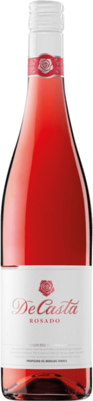 5,95 € Kostenloser Versand | Roséwein Torres De Casta Jung D.O. Catalunya Katalonien Spanien Grenache, Carignan Flasche 75 cl