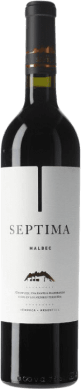 17,95 € 免费送货 | 红酒 Séptima I.G. Mendoza 门多萨 阿根廷 Malbec 瓶子 75 cl