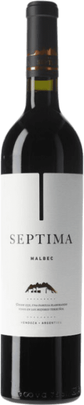 14,95 € Spedizione Gratuita | Vino Rosso Séptima I.G. Mendoza Mendoza Argentina Malbec 75 cl