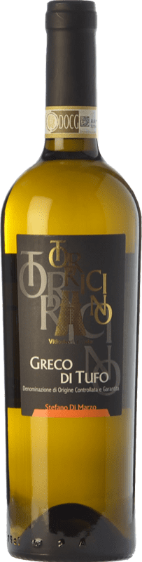 11,95 € 免费送货 | 白酒 Torricino D.O.C.G. Greco di Tufo  坎帕尼亚 意大利 Greco 瓶子 75 cl