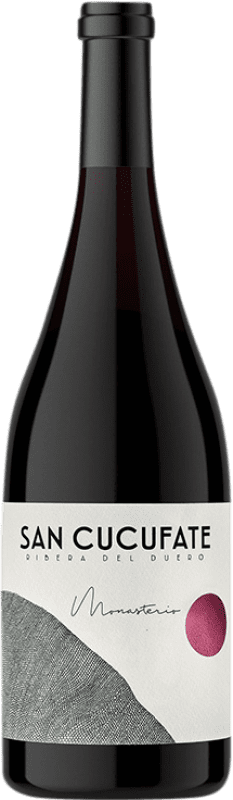 47,95 € Бесплатная доставка | Красное вино San Cobate San Cucufate Monasterio D.O. Ribera del Duero Кастилия-Леон Испания Tempranillo бутылка 75 cl