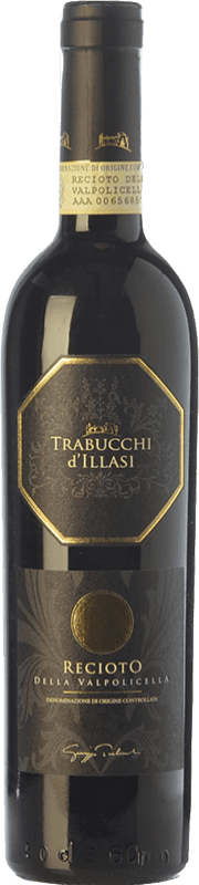 46,95 € Free Shipping | Sweet wine Trabucchi D.O.C.G. Recioto della Valpolicella Veneto Italy Corvina, Rondinella, Corvinone, Oseleta Medium Bottle 50 cl
