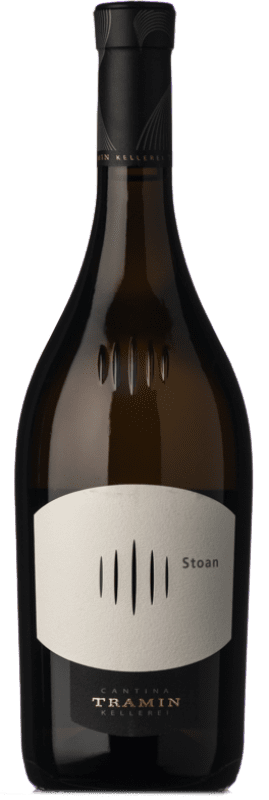 29,95 € Envio grátis | Vinho branco Tramin Stoan D.O.C. Alto Adige Trentino-Alto Adige Itália Chardonnay, Gewürztraminer, Pinot Branco, Sauvignon Garrafa 75 cl