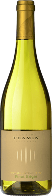 19,95 € 免费送货 | 白酒 Tramin Pinot Grigio D.O.C. Alto Adige 特伦蒂诺 - 上阿迪杰 意大利 Pinot Grey 瓶子 75 cl