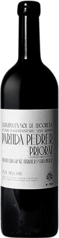 38,95 € Envio grátis | Vinho Tinto Sara i René Partida Pedrer D.O.Ca. Priorat Catalunha Espanha Grenache Tintorera Eco Biológico Garrafa 75 cl