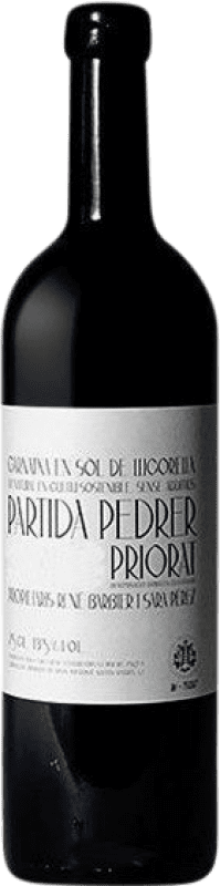 36,95 € Spedizione Gratuita | Vino rosso Sara i René Partida Pedrer D.O.Ca. Priorat Catalogna Spagna Grenache Tintorera Bottiglia 75 cl