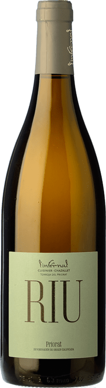 19,95 € Free Shipping | White wine Trio Infernal Riu Blanc Crianza D.O.Ca. Priorat Catalonia Spain Grenache White, Macabeo Bottle 75 cl