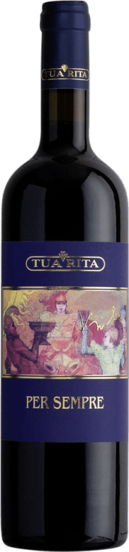 177,95 € Kostenloser Versand | Rotwein Tua Rita Per Sempre I.G.T. Toscana Toskana Italien Syrah Flasche 75 cl