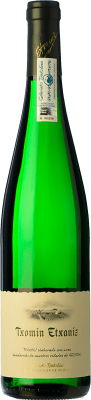 12,95 € 送料無料 | 白ワイン Txomin Etxaniz D.O. Getariako Txakolina バスク国 スペイン Hondarribi Zuri, Hondarribi Beltza ボトル 75 cl