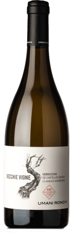 29,95 € Envoi gratuit | Vin Blanc Umani Ronchi Casaldiserra VV Vigne Vecchie — Vieilles Vignes D.O.C. Verdicchio dei Castelli di Jesi Marches Italie Verdicchio Bouteille 75 cl