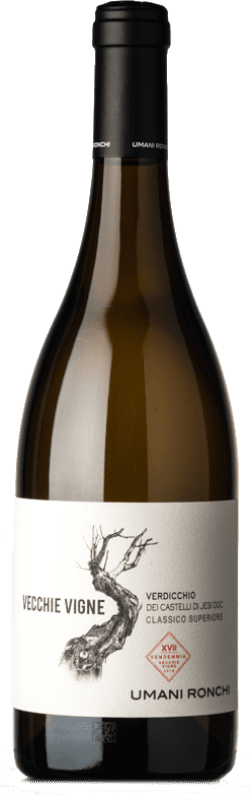 21,95 € Free Shipping | White wine Umani Ronchi Casaldiserra Vecchie Vigne D.O.C. Verdicchio dei Castelli di Jesi Marche Italy Verdicchio Bottle 75 cl