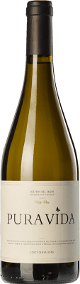 13,95 € 免费送货 | 白酒 Underground Pura Vida 岁 D.O. Costers del Segre 加泰罗尼亚 西班牙 Macabeo, Chardonnay 瓶子 75 cl