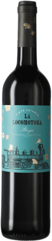 14,95 € Envío gratis | Vino tinto Uvas Felices La Locomotora Crianza D.O.Ca. Rioja La Rioja España Tempranillo Botella 75 cl