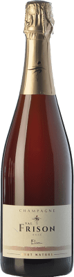 57,95 € Free Shipping | Rosé sparkling Val Frison Cuvée Élion Rosé A.O.C. Champagne Champagne France Pinot Black Bottle 75 cl