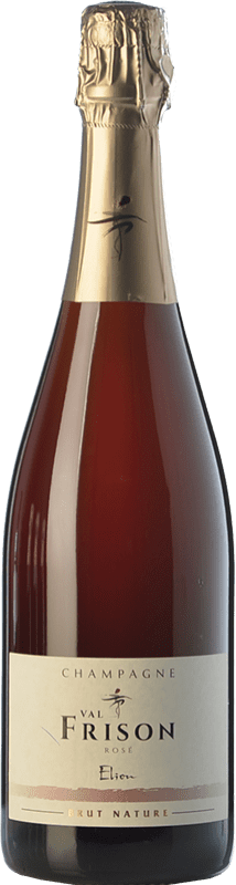 57,95 € Kostenloser Versand | Rosé Sekt Val Frison Cuvée Élion Rosé A.O.C. Champagne Champagner Frankreich Spätburgunder Flasche 75 cl