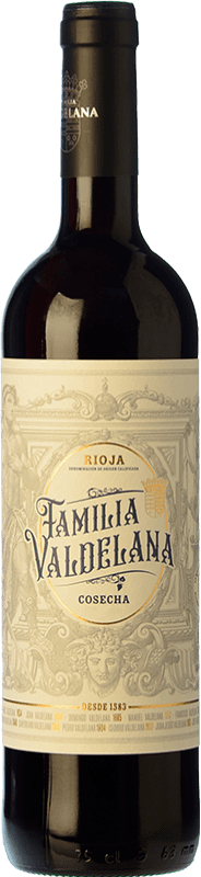 9,95 € Envoi gratuit | Vin Rouge Valdelana Jeune D.O.Ca. Rioja La Rioja Espagne Tempranillo, Viura 75 cl