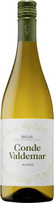 6,95 € 送料無料 | 白ワイン Valdemar Conde de Valdemar Viura-Verdejo 若い D.O.Ca. Rioja ラ・リオハ スペイン Viura, Verdejo ボトル 75 cl