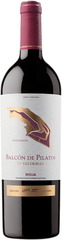 42,95 € Envoi gratuit | Vin Rouge Valdemar Balcón de Pilatos Crianza D.O.Ca. Rioja La Rioja Espagne Maturana Bouteille 75 cl
