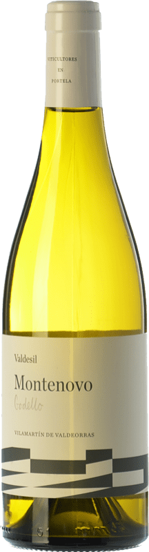 24,95 € Envío gratis | Vino blanco Valdesil Montenovo D.O. Valdeorras Galicia España Godello Botella 75 cl
