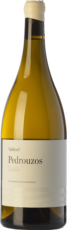 223,95 € Free Shipping | White wine Valdesil Pedrouzos Aged D.O. Valdeorras Galicia Spain Godello Magnum Bottle 1,5 L