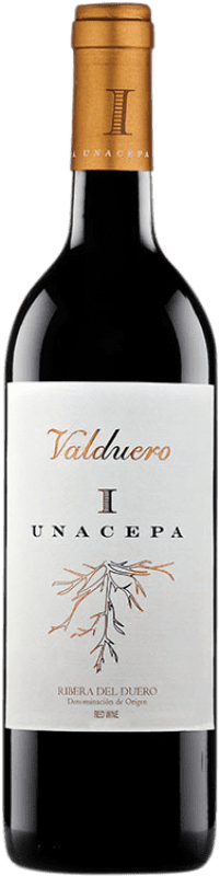 36,95 € Бесплатная доставка | Красное вино Valduero Una Cepa Резерв D.O. Ribera del Duero Кастилия-Леон Испания Tempranillo бутылка 75 cl