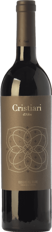 16,95 € 免费送货 | 红酒 Vall de Baldomar Cristiari d'Alòs 年轻的 D.O. Costers del Segre 加泰罗尼亚 西班牙 Merlot 瓶子 75 cl