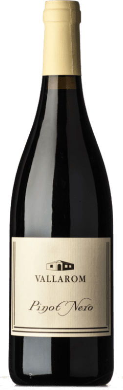 24,95 € Kostenloser Versand | Rotwein Vallarom Pinot Nero I.G.T. Vallagarina Trentino Italien Pinot Schwarz Flasche 75 cl