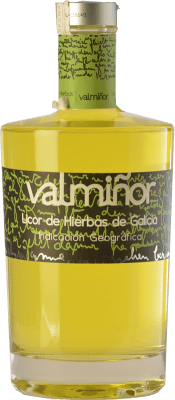 13,95 € Envio grátis | Licor de ervas Valmiñor D.O. Orujo de Galicia Galiza Espanha Garrafa Medium 50 cl