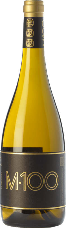 33,95 € Free Shipping | White wine Valmiñor Davila M100 Aged D.O. Rías Baixas Galicia Spain Loureiro, Albariño, Caíño White Bottle 75 cl