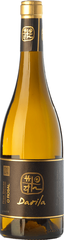 16,95 € Бесплатная доставка | Белое вино Valmiñor Davila O Rosal D.O. Rías Baixas Галисия Испания Loureiro, Treixadura, Albariño бутылка 75 cl