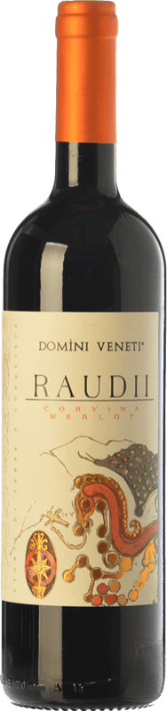 10,95 € Бесплатная доставка | Красное вино Valpolicella Negrar Domìni Veneti Raudii I.G.T. Veneto Венето Италия Merlot, Corvina бутылка 75 cl