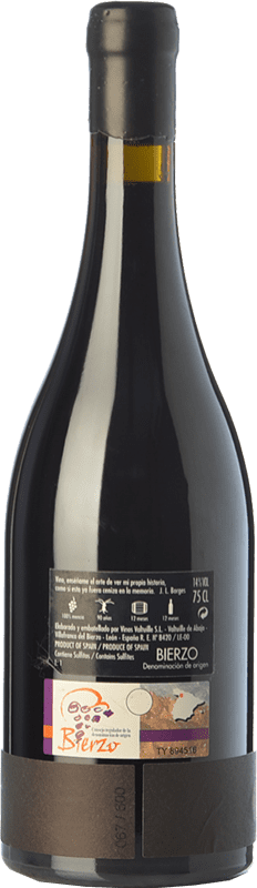 45,95 € Free Shipping | Red wine Valtuille Cabanelas Crianza D.O. Bierzo Castilla y León Spain Mencía Bottle 75 cl