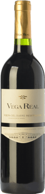 21,95 € Envío gratis | Vino tinto Vega Real Reserva D.O. Ribera del Duero Castilla y León España Tempranillo, Cabernet Sauvignon Botella 75 cl