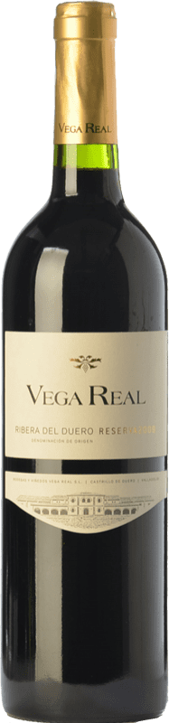 21,95 € Бесплатная доставка | Красное вино Vega Real Резерв D.O. Ribera del Duero Кастилия-Леон Испания Tempranillo, Cabernet Sauvignon бутылка 75 cl