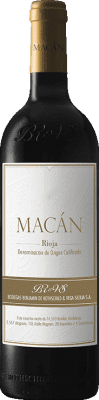 101,95 € Kostenloser Versand | Rotwein Vega Sicilia Macán D.O.Ca. Rioja La Rioja Spanien Tempranillo Flasche 75 cl