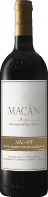 78,95 € Free Shipping | Red wine Vega Sicilia Macán D.O.Ca. Rioja The Rioja Spain Tempranillo Bottle 75 cl