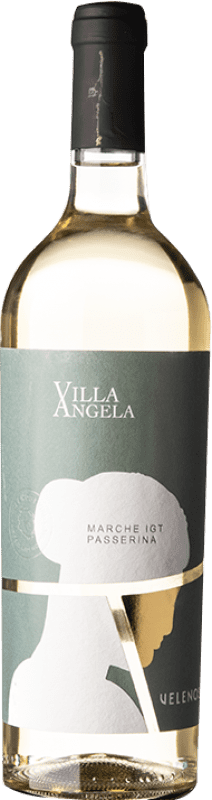 11,95 € Spedizione Gratuita | Vino bianco Velenosi Villa Angela I.G.T. Marche Marche Italia Passerina Bottiglia 75 cl
