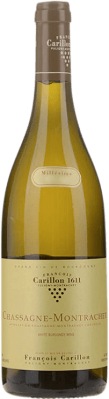 81,95 € Envio grátis | Vinho Branco François Carillon Les Perrières 1er Premier Cru A.O.C. Chassagne-Montrachet Borgonha França Chardonnay 75 cl