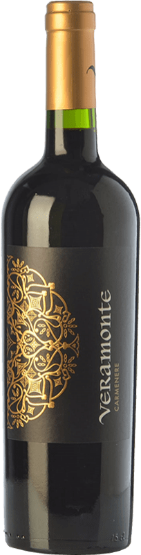 10,95 € Envio grátis | Vinho Tinto Veramonte Jovem I.G. Valle de Colchagua Vale de Colchagua Chile Carmenère 75 cl