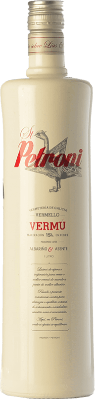 16,95 € Free Shipping | Vermouth Vermutería de Galicia Saint Petroni Vermello Galicia Spain 1 L