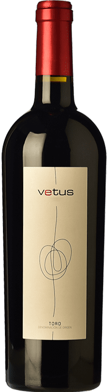18,95 € Free Shipping | Red wine Vetus Aged D.O. Toro Castilla y León Spain Tinta de Toro Bottle 75 cl