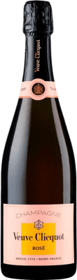 77,95 € 送料無料 | ロゼスパークリングワイン Veuve Clicquot Rosé Brut A.O.C. Champagne シャンパン フランス Pinot Black, Chardonnay, Pinot Meunier ボトル 75 cl
