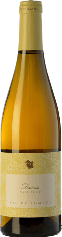 29,95 € Envío gratis | Vino blanco Vie di Romans Dessimis D.O.C. Friuli Isonzo Friuli-Venezia Giulia Italia Pinot Gris Botella 75 cl